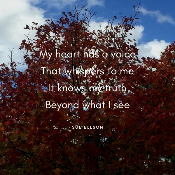Heart Poem By Sue Ellson