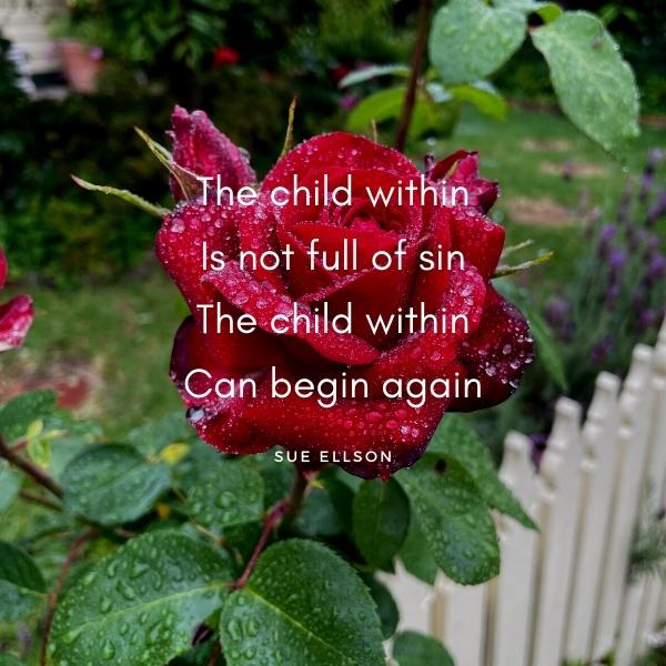 Child Within Poem By Sue Ellson