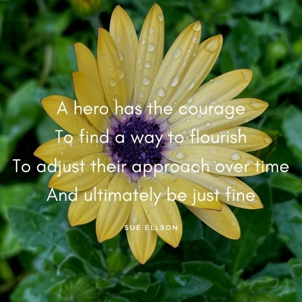 Hero Poem By Sue Ellson