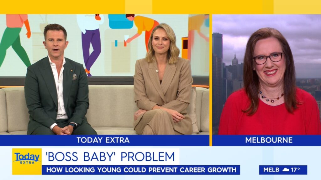 Boss Baby Problems For Younger Workers Careers Today Extra David Campbell Sylvia Jeffreys and Sue Ellson