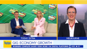 Today Extra Gig Economy Growth David Campbell Sylvia Jeffreys and Sue Ellson