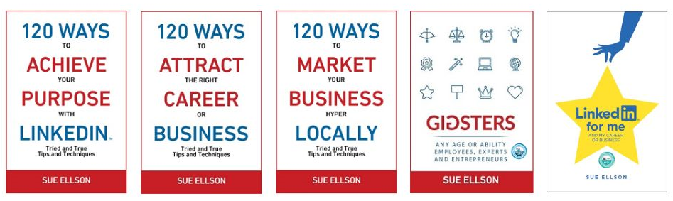Sue Ellson's Five Non-Fiction Books
