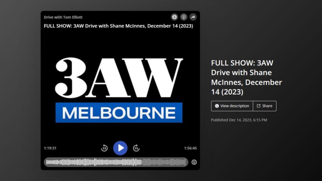 Retail Customer Service Standards 3AW Radio Melbourne with Shane McInnes and Sue Ellson