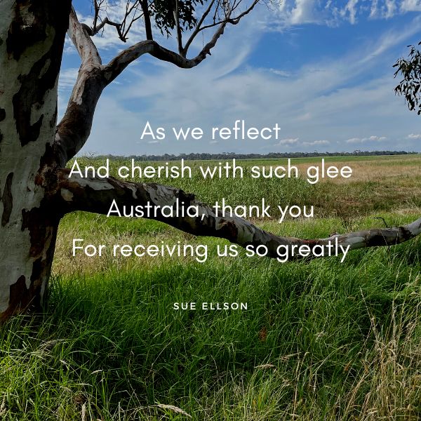 Australia Poem by Sue Ellson Edithvale Seaford Wetlands Melbourne Victoria Australia