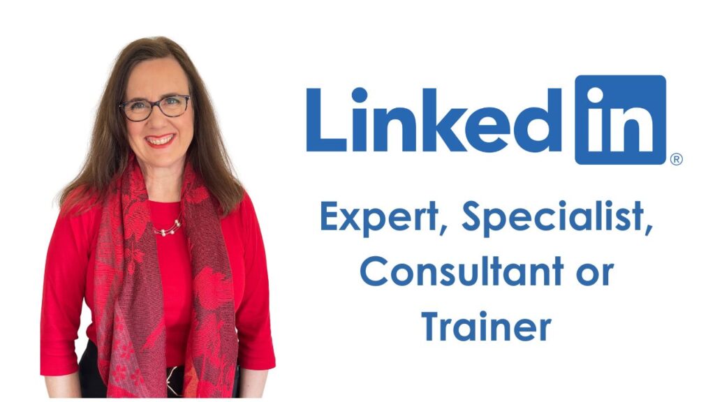 LinkedIn Expert Specialist Consultant or Trainer Sue Ellson Australia