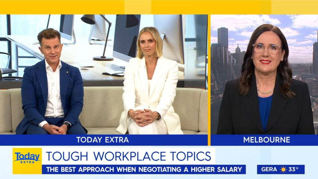 Tough Workplace Topics on Channel 9 Today Extra with David Campbell Sylvia Jeffreys and Sue Ellson