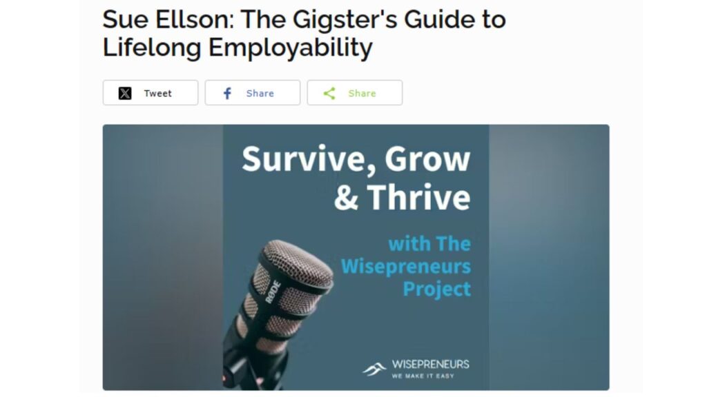 The Gigster's Guide to Lifelong Employability The Wisepreneurs Project Podcast Nigel Rawlins and Sue Ellson