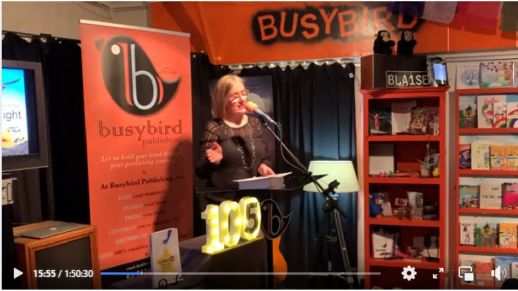 Busybird Publishing Open Mic Night #105 What Inspires Me By Sue Ellson