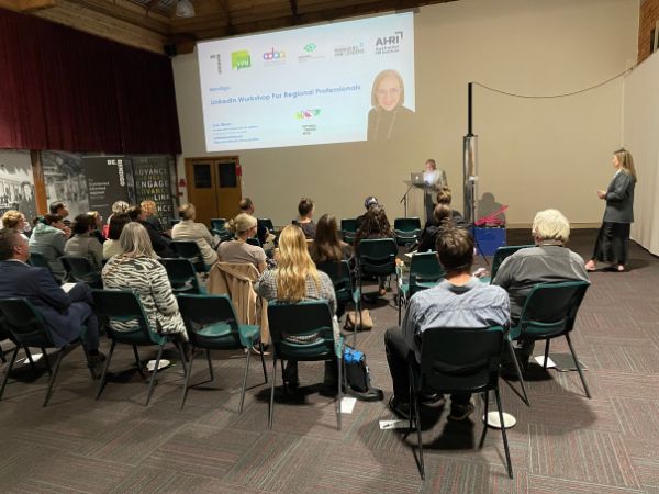 LinkedIn for Regional Professionals Bendigo with Alisha Kent, Hayley Tibbett, Sue Ellson, Andrew Rimington, Tiffany Gil and Bodie Howell