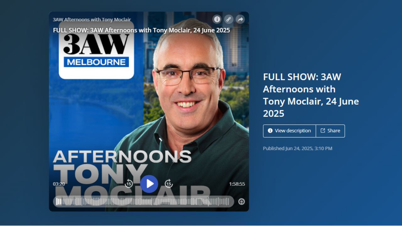Shortest Amount of Time in a Job 3AW Radio Melbourne 693AM Tony Moclair and Sue Ellson