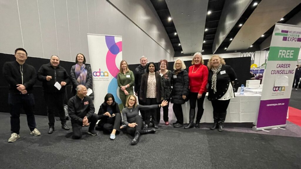 Melbourne Career Expo Career Development Association of Australia Team