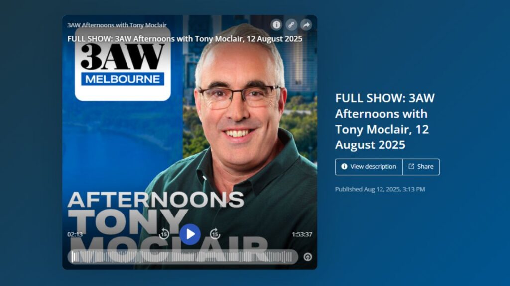 Workplace Perks on 3AW Radio Melbourne 693AM with Tony Moclair and Sue Ellson