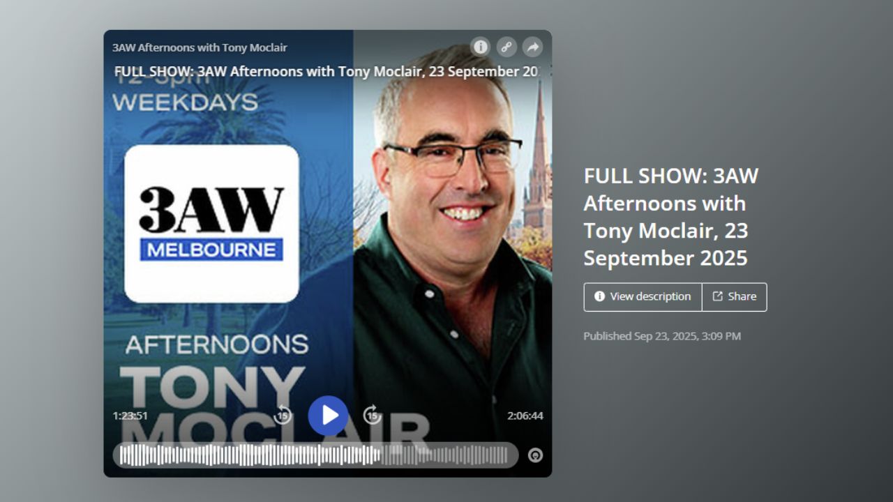Using AI on resumes and cover letters on 3AW 693AM Radio Melbourne with Tony Moclair and Sue Ellson