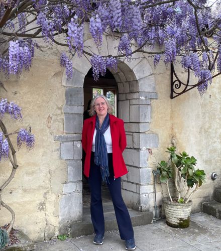 Sue Ellson at Montsalvat Eltham Victoria 28 September 2025