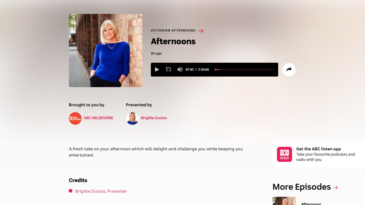 Longest Time in a Job on ABC Radio Melbourne 774AM with Brigitte Duclos and Sue Ellson