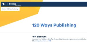 State Government of Victoria Seniors Online Discount 120 Ways Publishing Sue Ellson