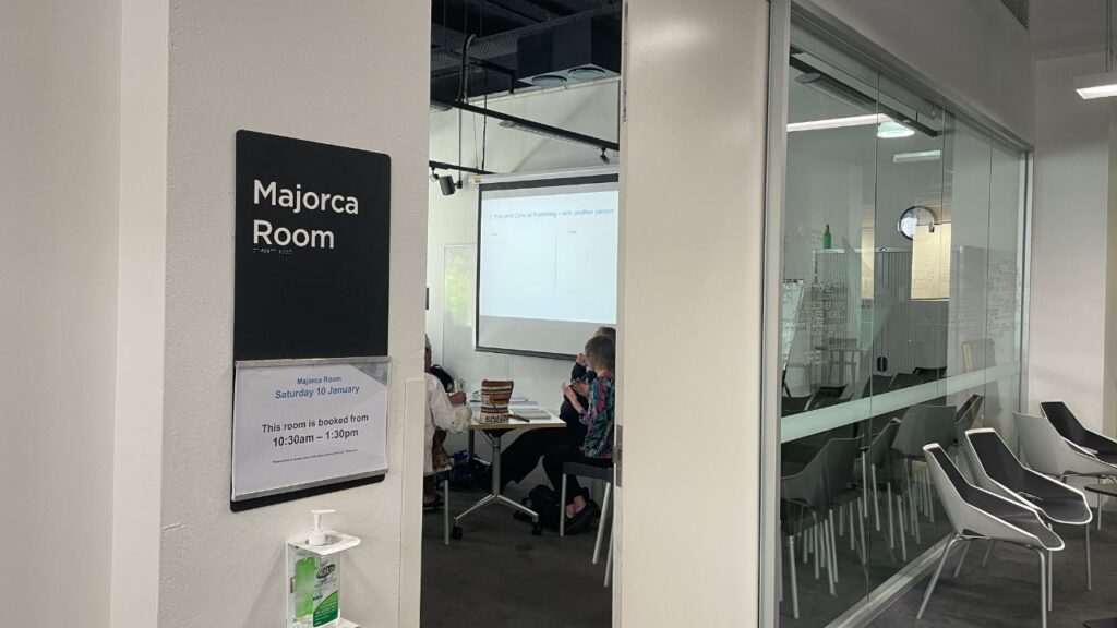 Online Publishing Options For Over 50's at Melbourne City Library with Sue Ellson