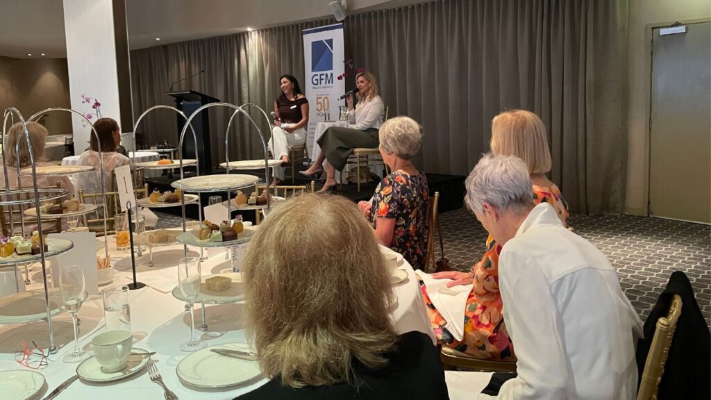 International Women's Day GFM Wealth Advisory High Tea at The Hotel Windsor