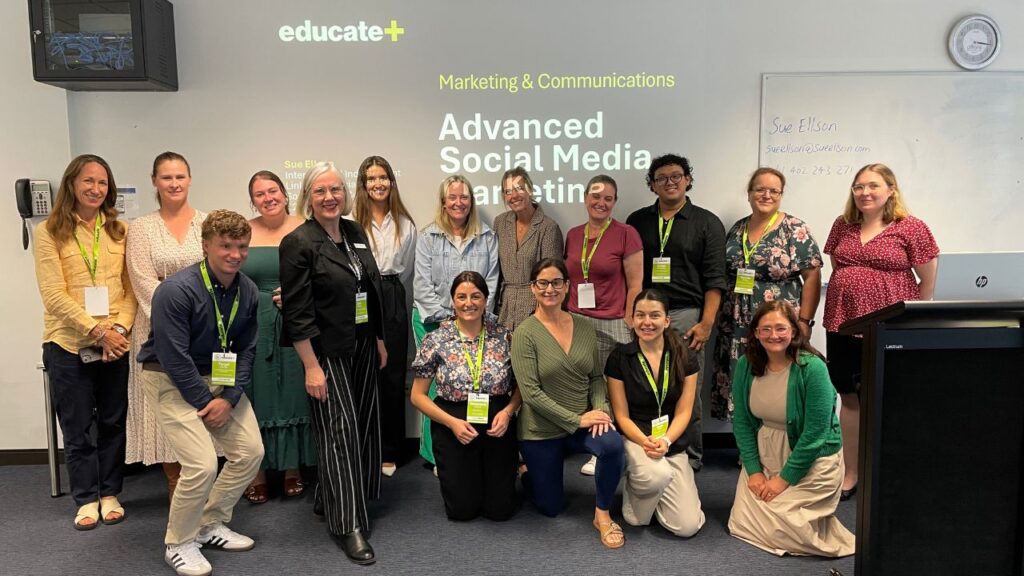 Educate Plus Advancement Practitioner Training Melbourne 2026 - Advanced Social Media Participants