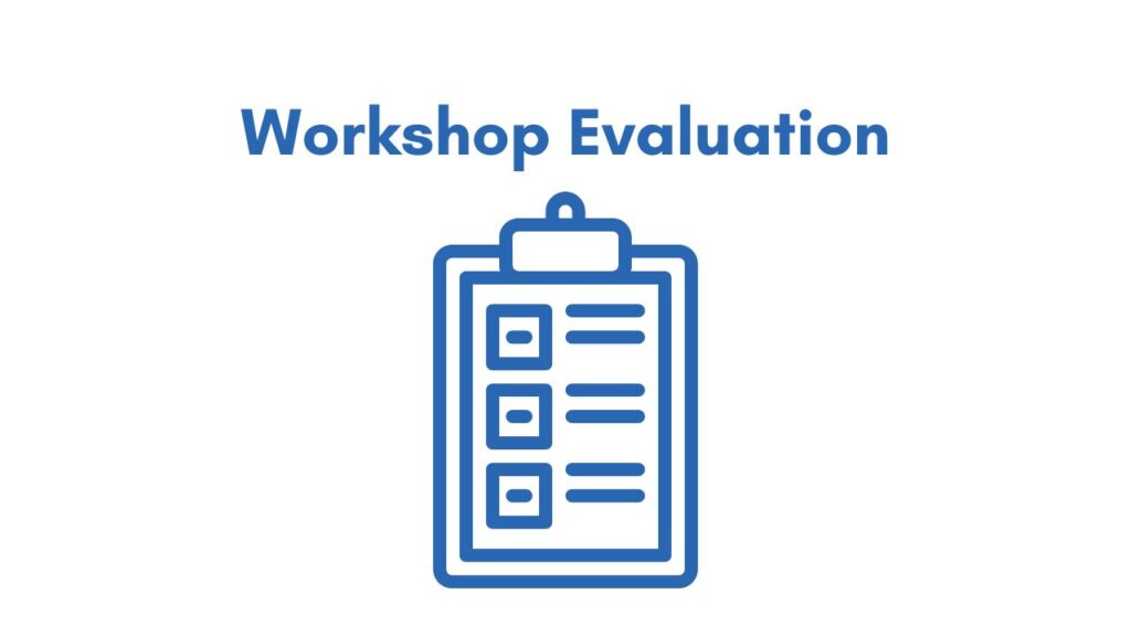 Workshop Evaluation By Sue Ellson