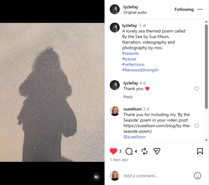 By The Seaside Poem Narration By Lyz Le Fay