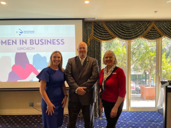 Whitehorse Business Group Women In Business Luncheon Mark Lane Tash Hopkins Sue Ellson