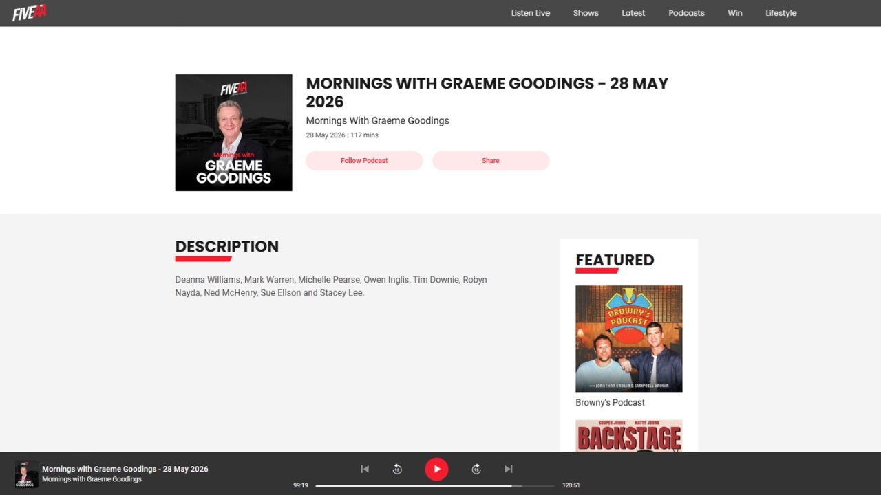 First Job Memory Five AA 5AA Radio Adelaide with Graeme Goodings and Sue Ellson