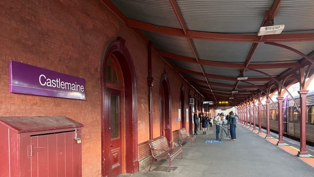 Castlemaine Train Station Victoria