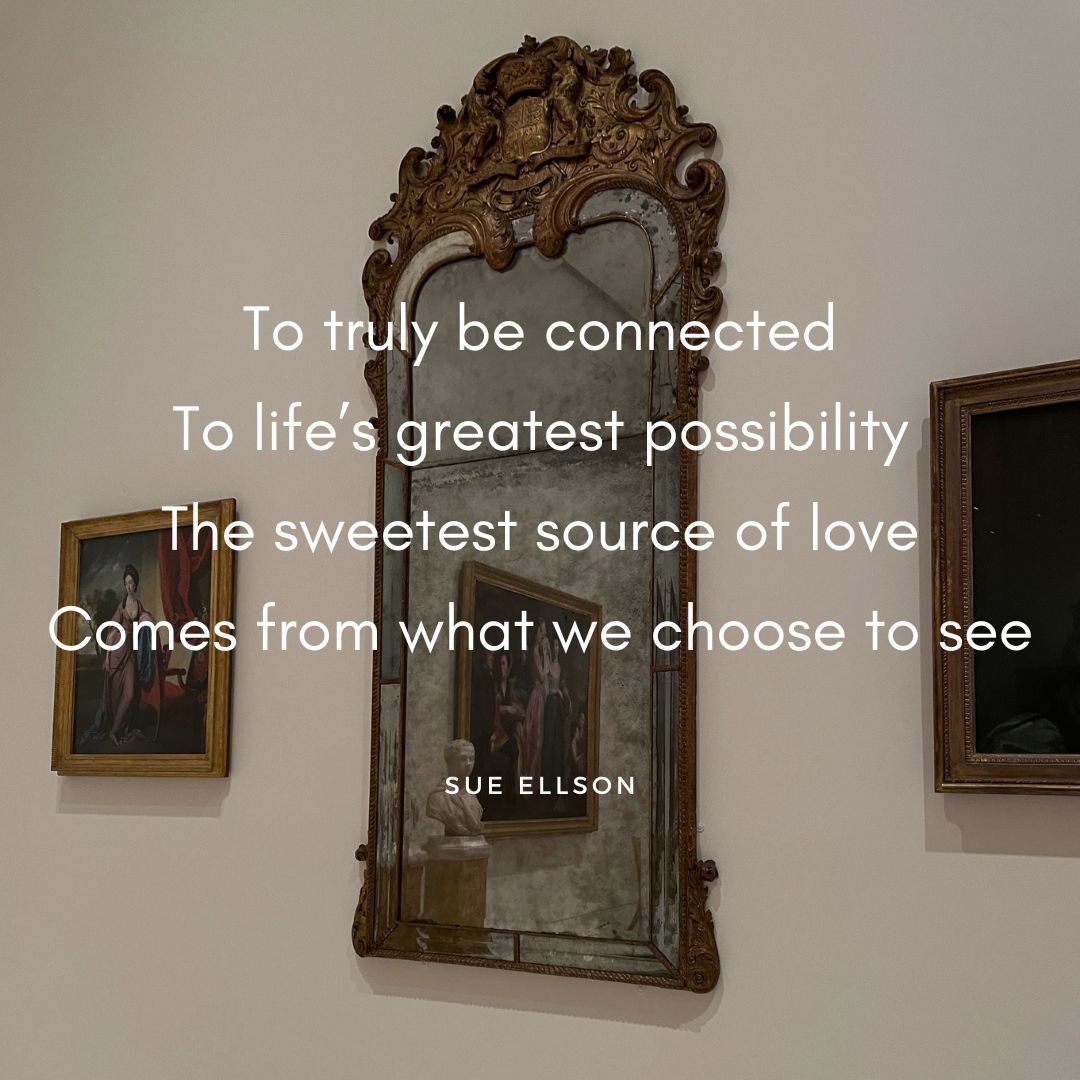 Connection Poem By Sue Ellson