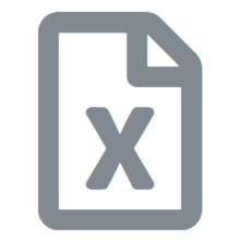 Excel Spreadsheet Icon